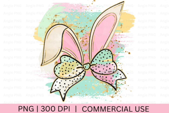 Coquette Watercolor Easter Bunny Ears Review