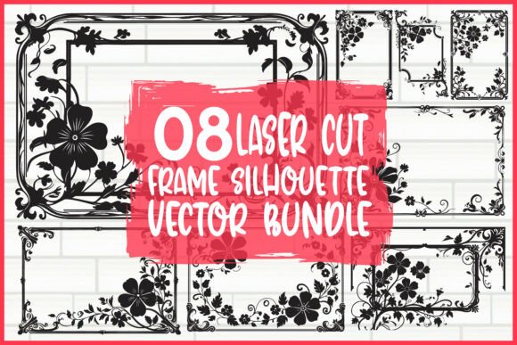 Floral Border Pack Graphics and Illustrations Review
