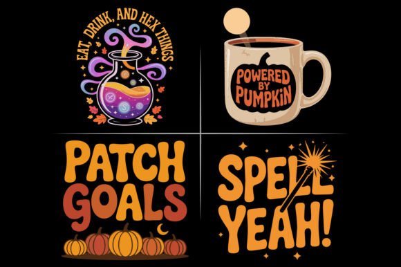 Halloween Costume Scary T-Shirt Bundle Graphics and Crafts