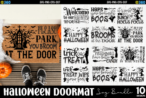 Halloween Doormat SVG Bundle Graphics and Crafts Review