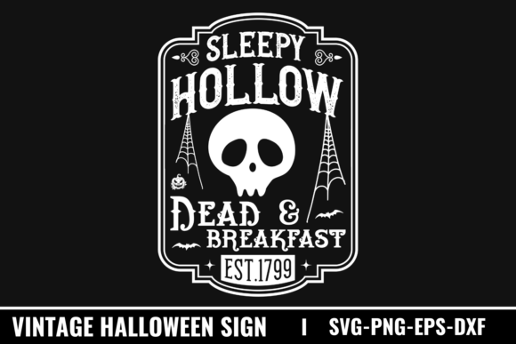 Sleepy Hollow Dead Breakfast Est.1799 Graphics and Crafts Review