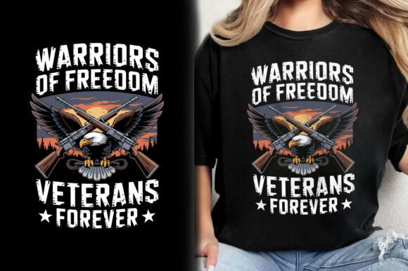 Warriors of Freedom Veterans Forever Tee Graphics and T-Shirt Designs